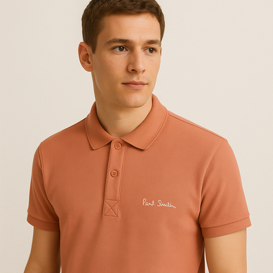 Mens Pink Logo